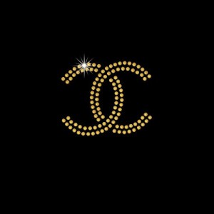 Chanel em cartela c/ 12 pçs - Ref: 2199